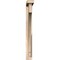 Ekena Millwork Imperial Block Smooth Bracket w/ Offset Brace, Douglas Fir, 3 1/2"W x 24"D x 32"H BKT0402X24X32IMP05SDF - alternate 2